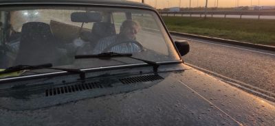 Немного поспать по дороге...
